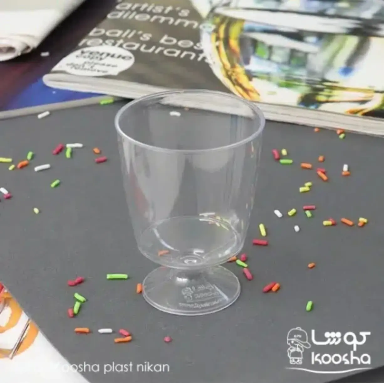 😍جام یکبارمصرف ژله
