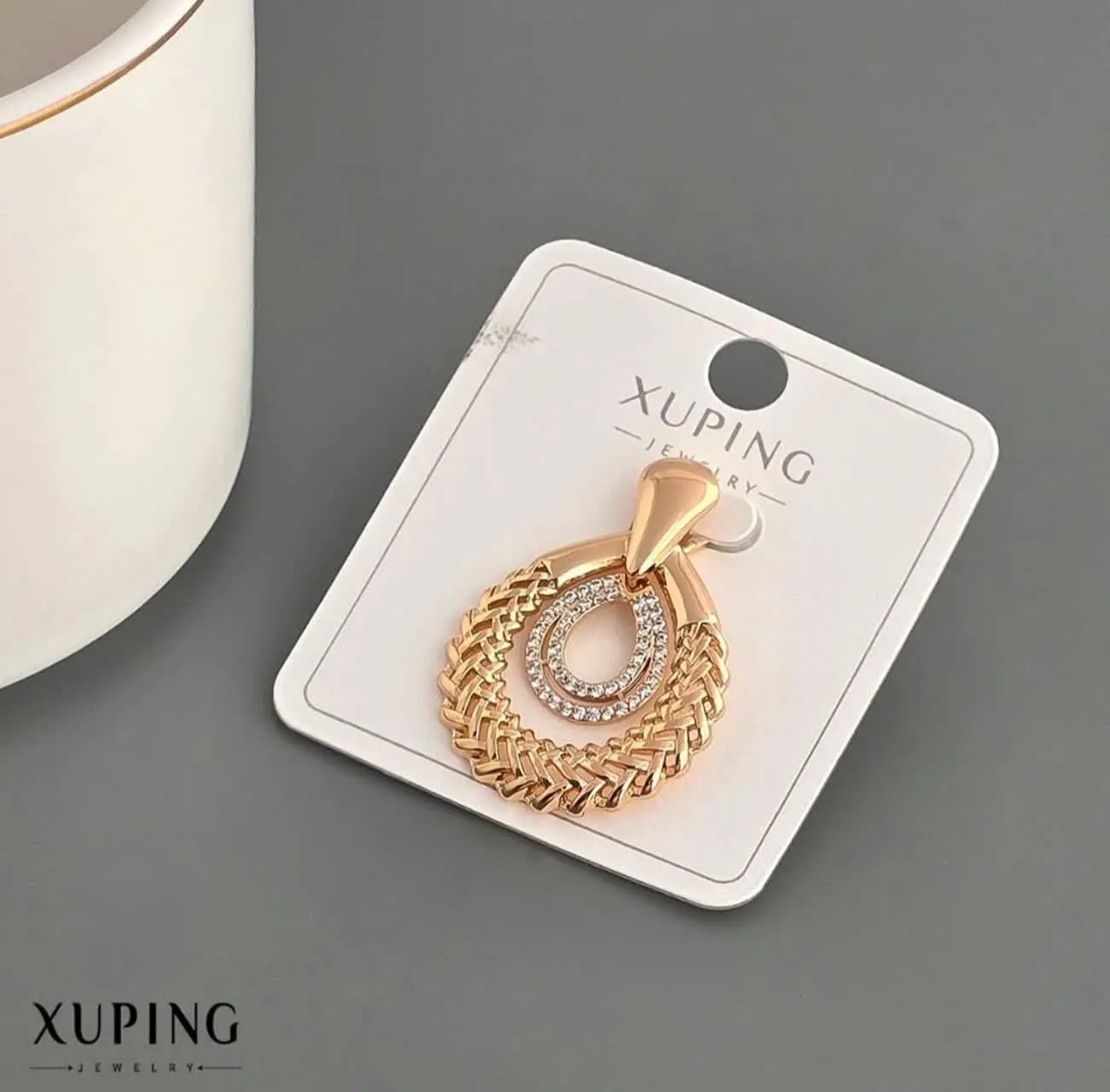 پلاک بدون زنجیر ژوپینگ کد ۲۳۰۲