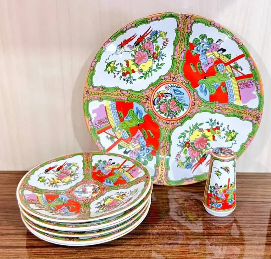 خیار خوری گل مرغی زیبای قدیمی
