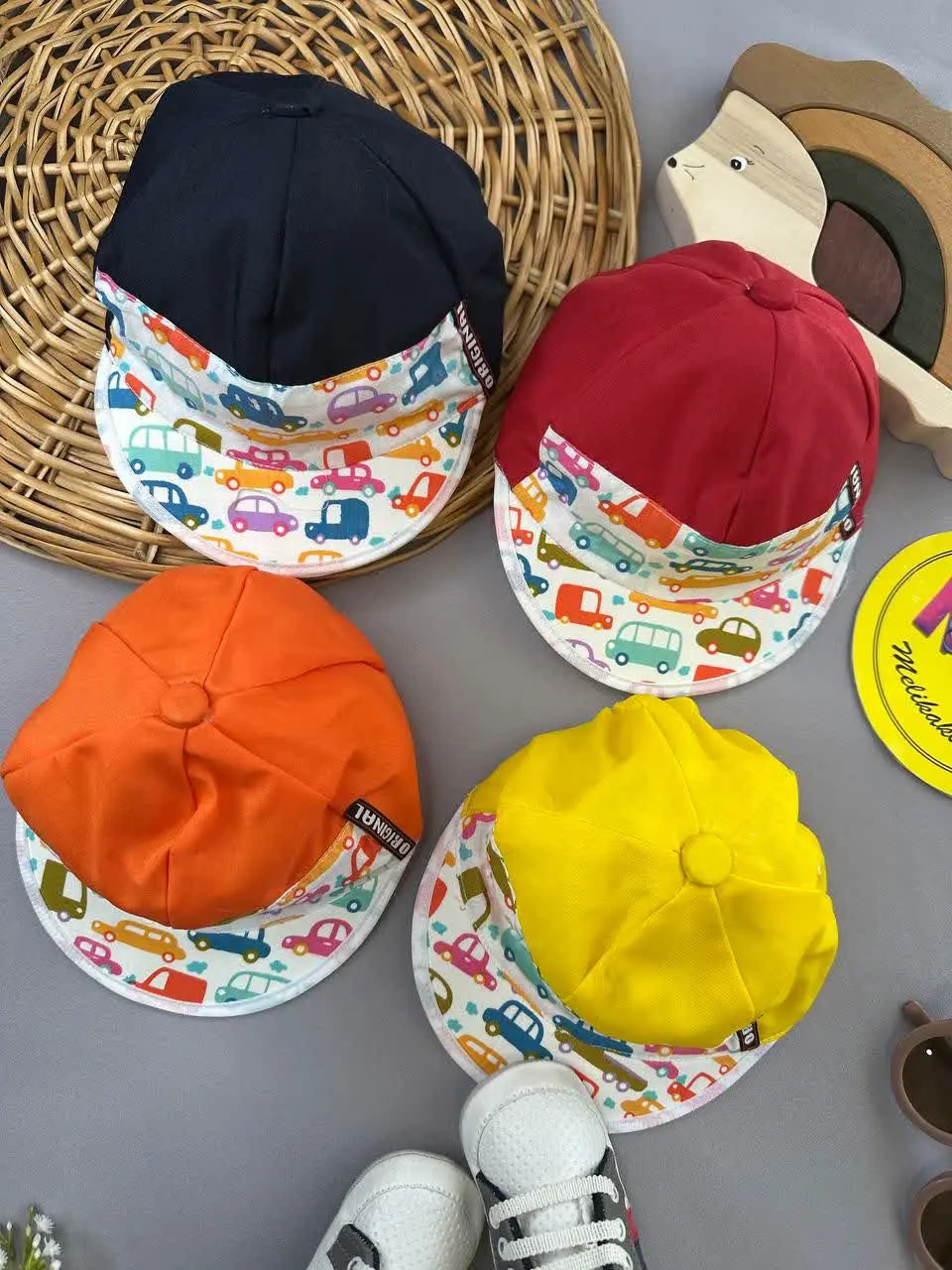 کلاه نقابدار طرح ماشین نوزادی و کودک کد ۷۱۰۷۶ 
