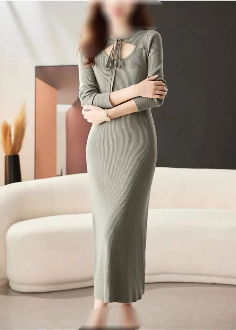 پیراهن بافت گرم بالا👌