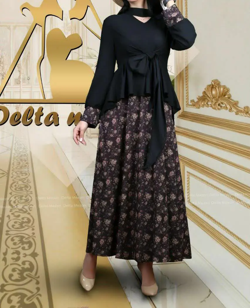 💞پیراهن مجلسی متصل بهم طنین💞
