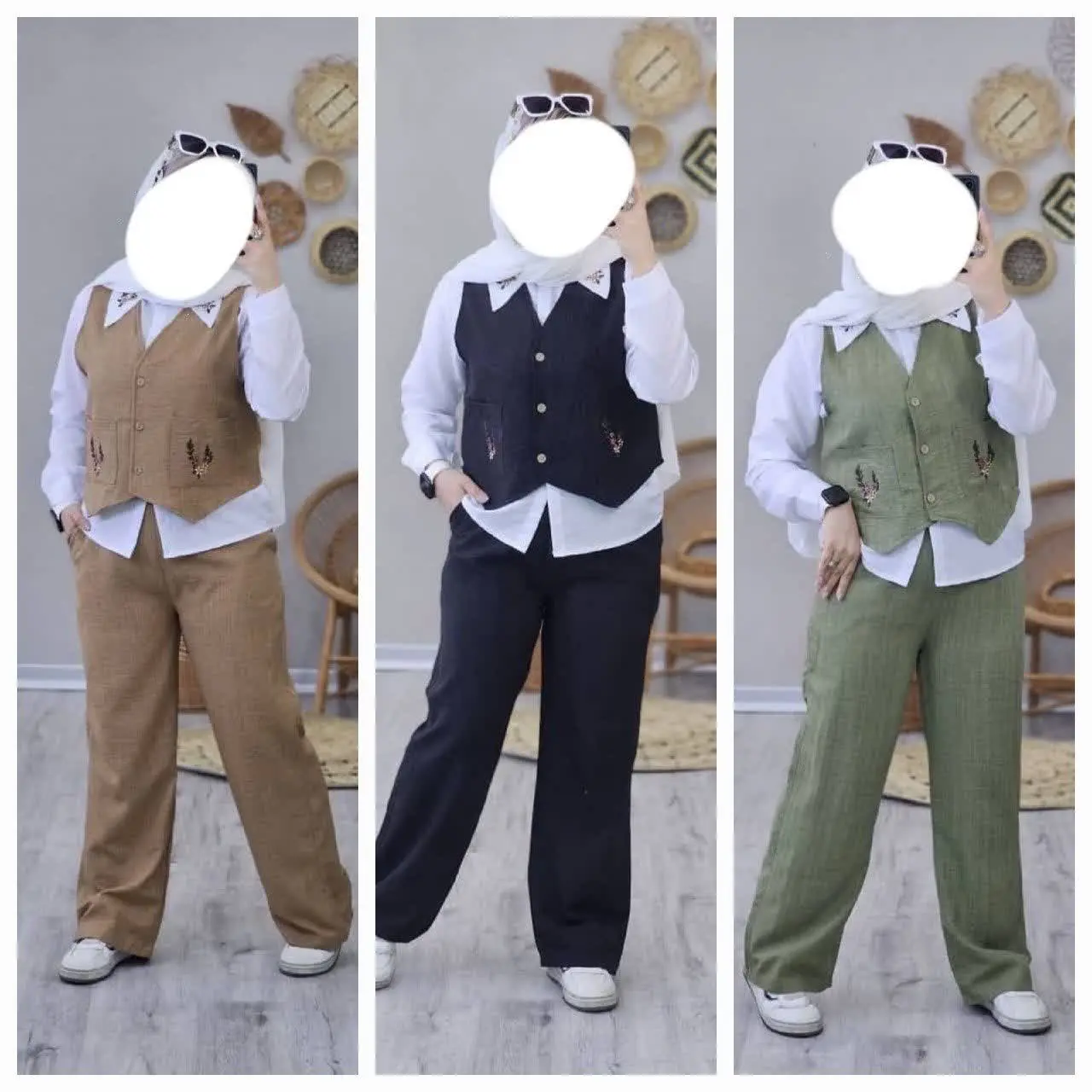 🛍نام: ست سه تیکه آیدا🌱