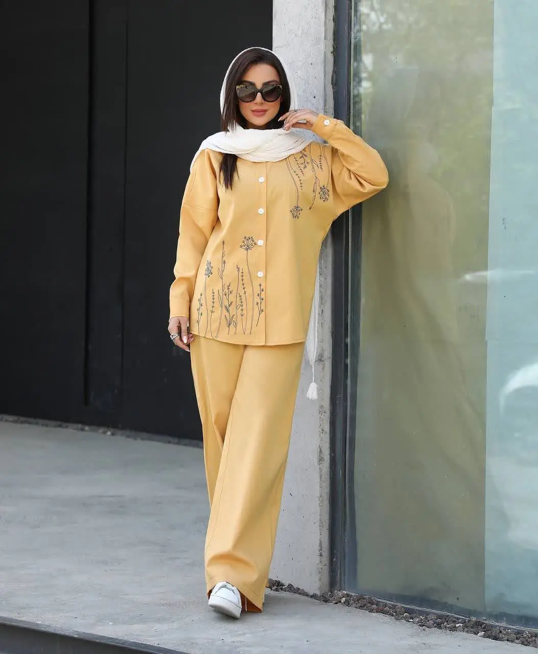 یه ست گلدوزی خاص، شیک و خنک و فوق العاده کاربردی 😍
