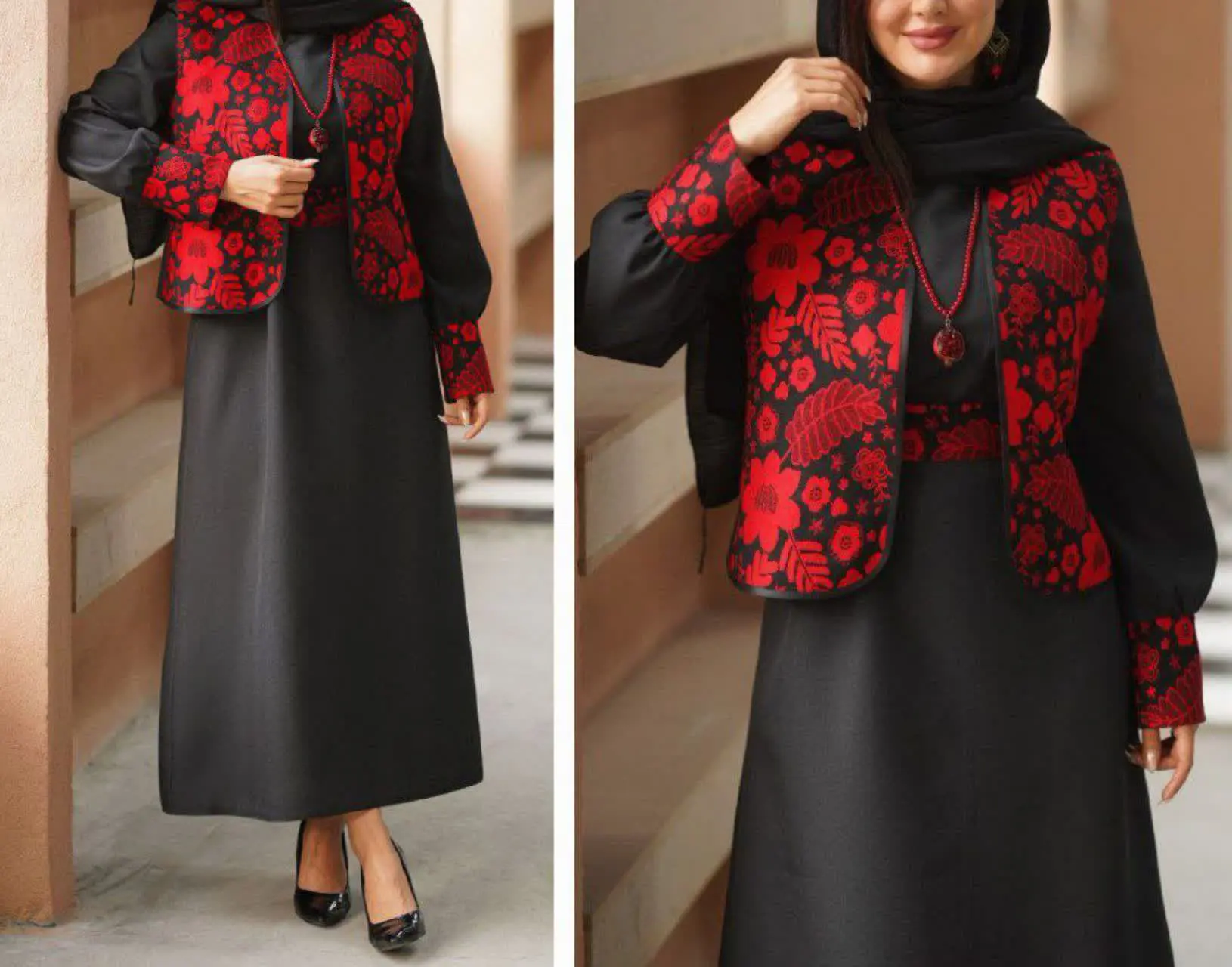 💞ست سه تیکه شیک مدل گل💞
