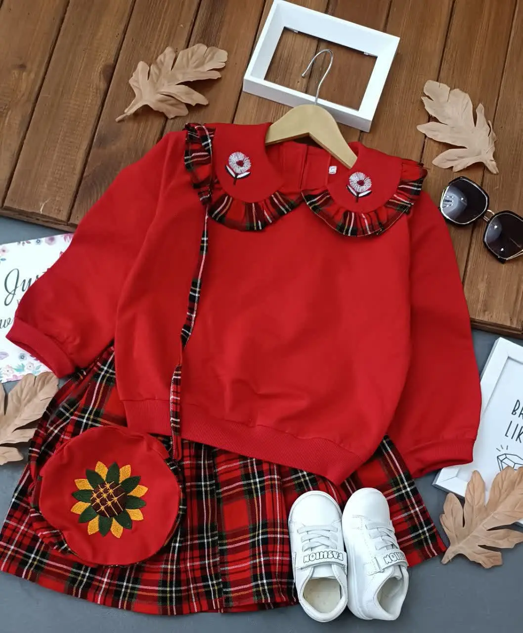 ست کراپ و دامن، مخصوص کوچول...