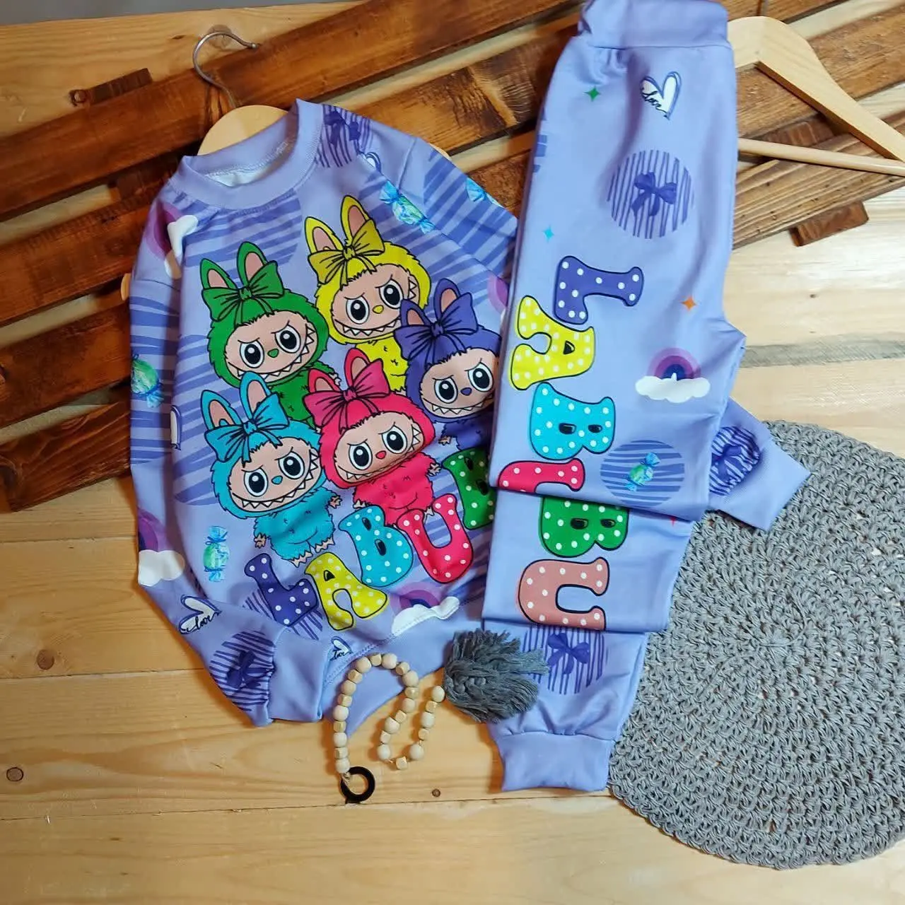 👚نام: ست بلوز شلوار لبوبو ر...