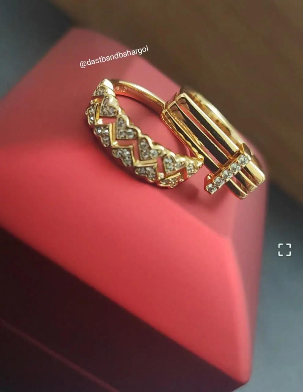 💍انگشترهای ژوپینگ نگین کاری...