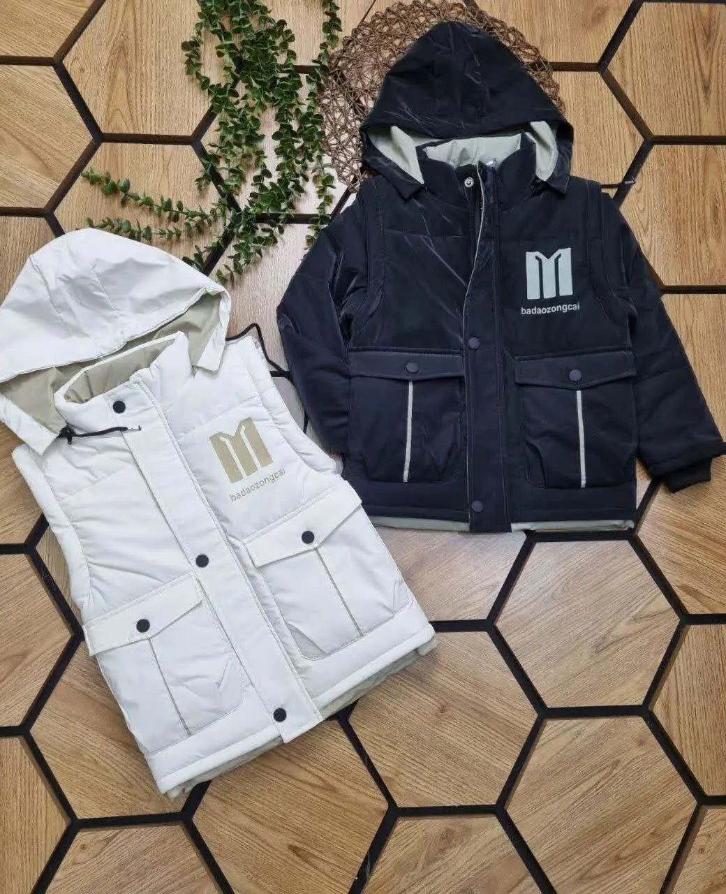 🎅کاپشن پافرشو سیلیکونی پسرانه🧑