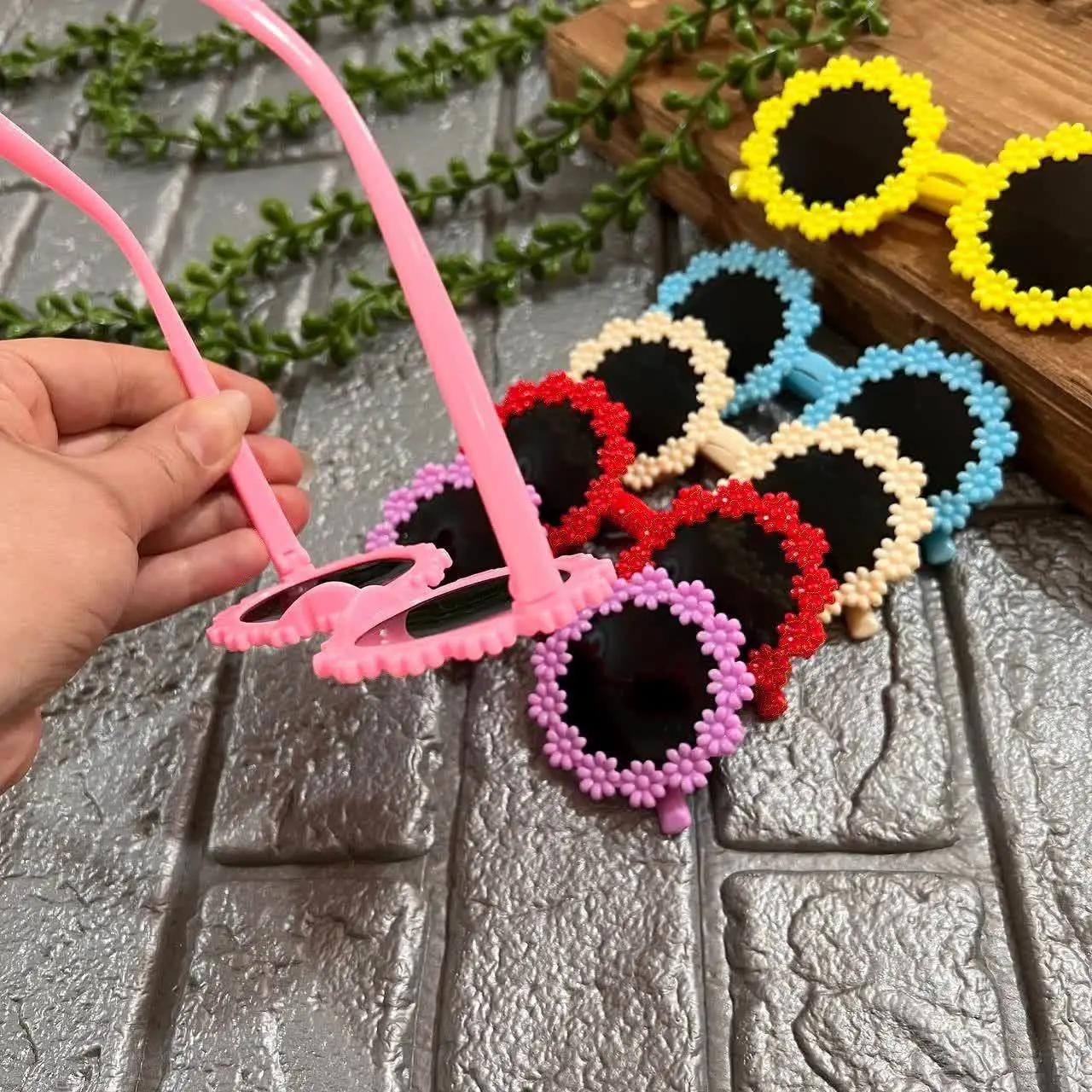 💞عینک شکوفه دخترانه 💞
