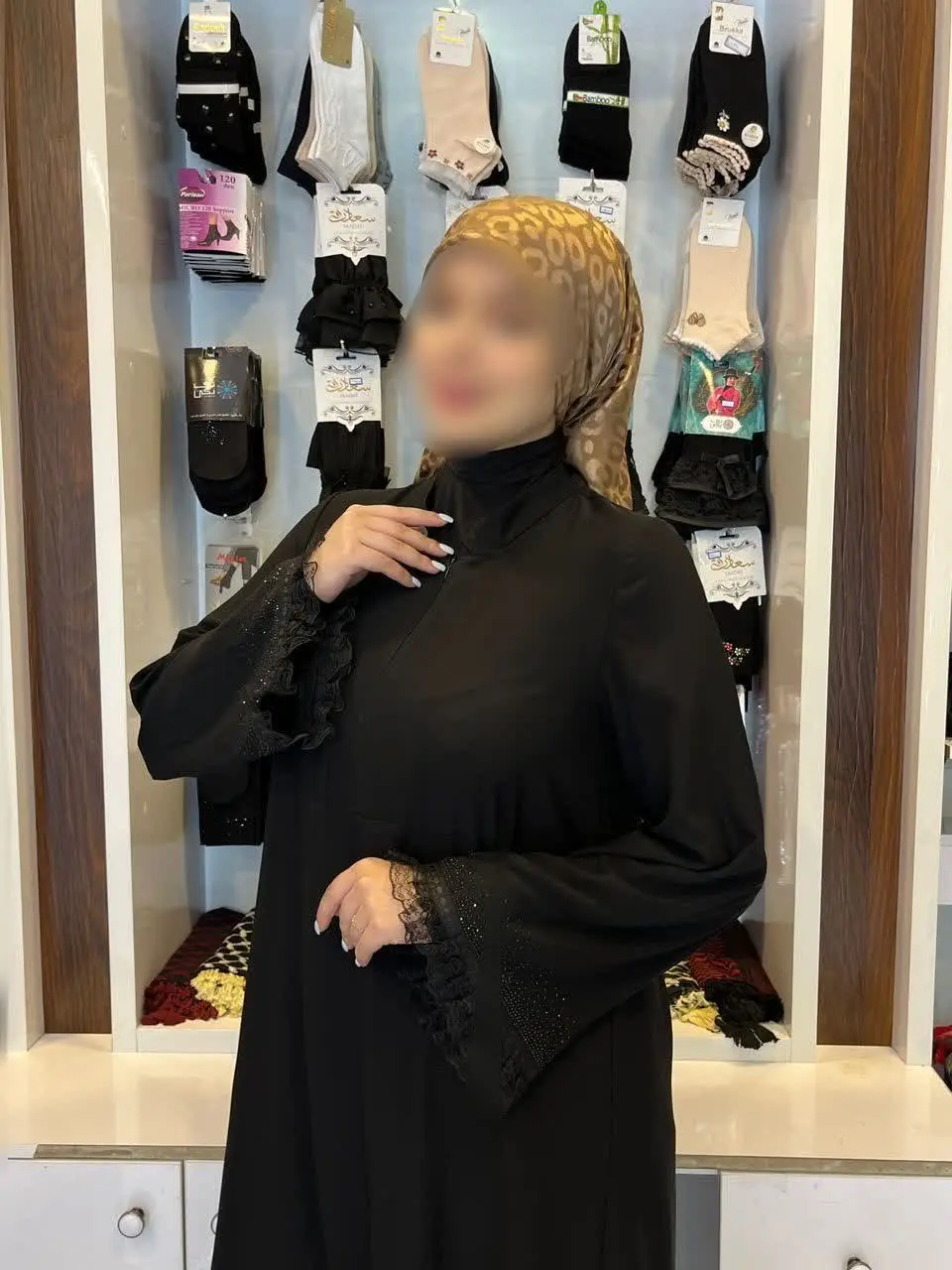 🌹 وقتی روسری زیر گلو گره می...