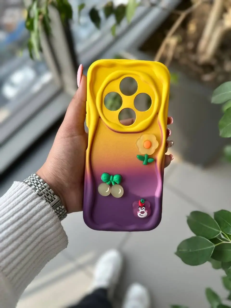 📱مدل قاب: قاب سولید موجی دو رنگ پاستیلی مخصوص انواع #سامسونگ #شیائومی 
