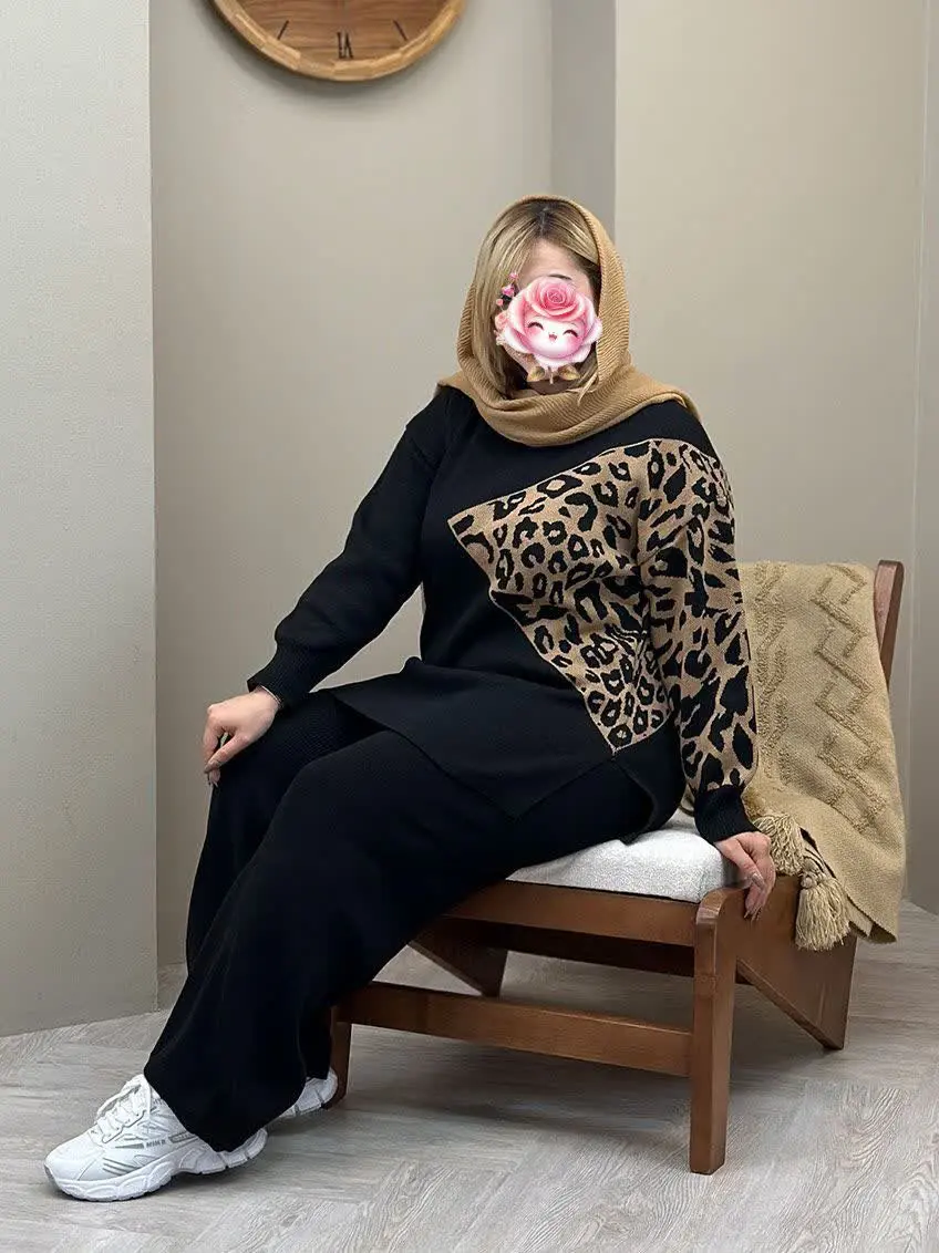 👚 نام: ست بافت پلنگی