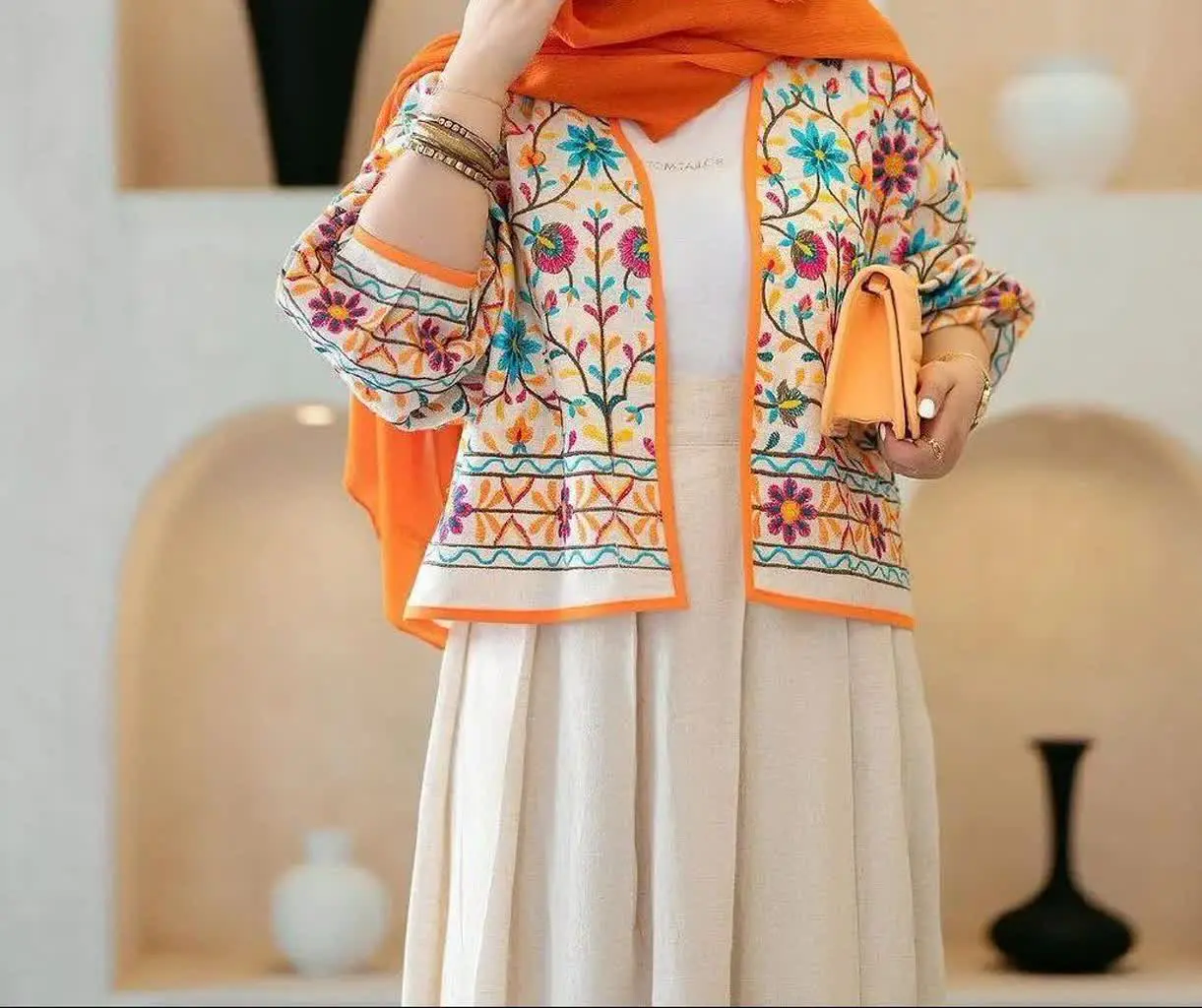 🍃نام: ست کت و دامن خرم
