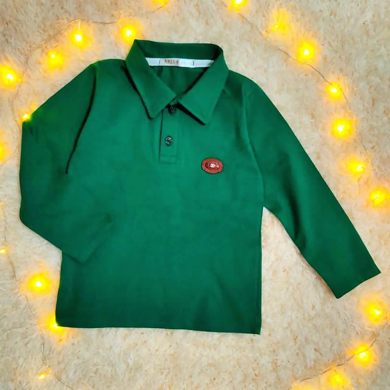 👑بلوز تک یقه دار پسرانه👑
