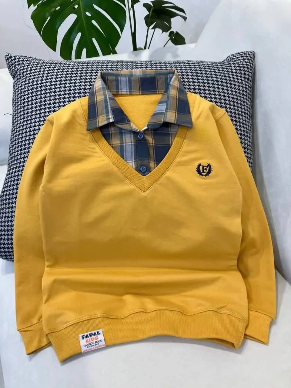 پیراهن مجلسی پسرانه یقه دار