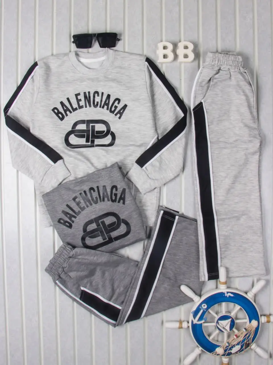 💢بلوز شلوار بالنسیاگا بغل ن...