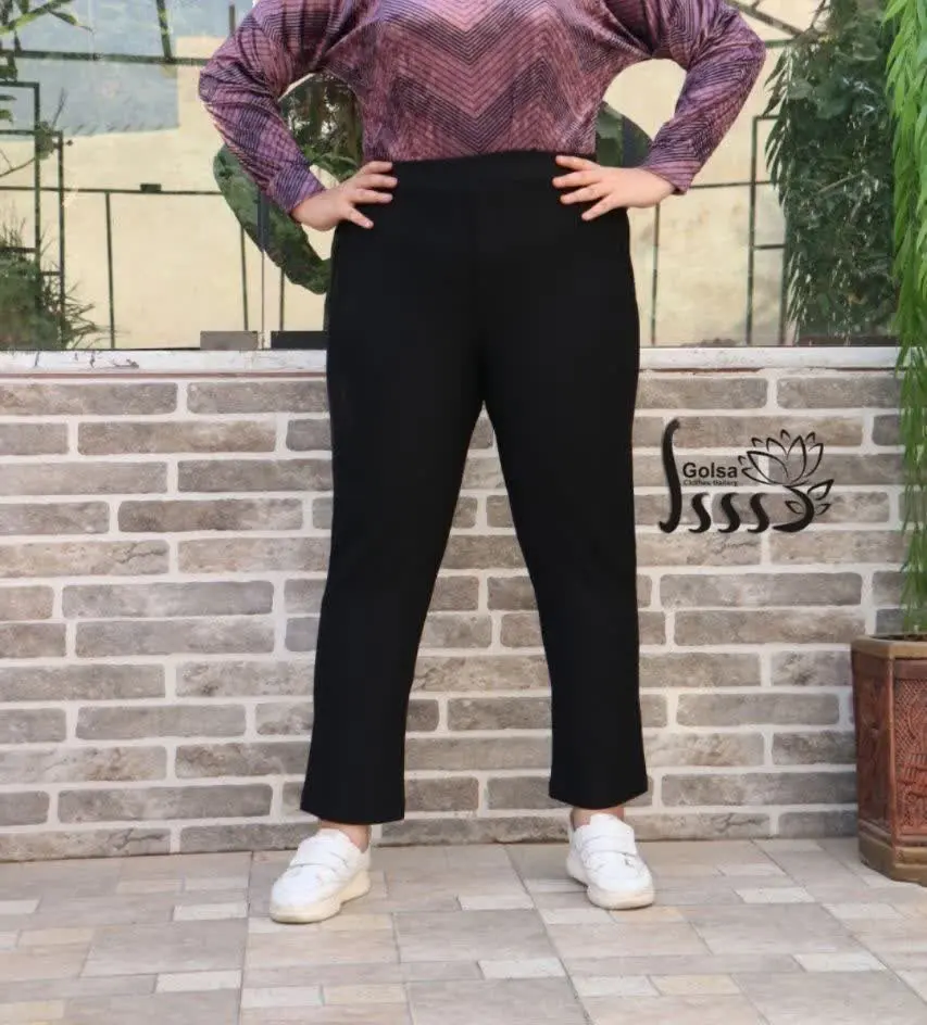 شلوار کمرکش اعلا مدل راسته 😍