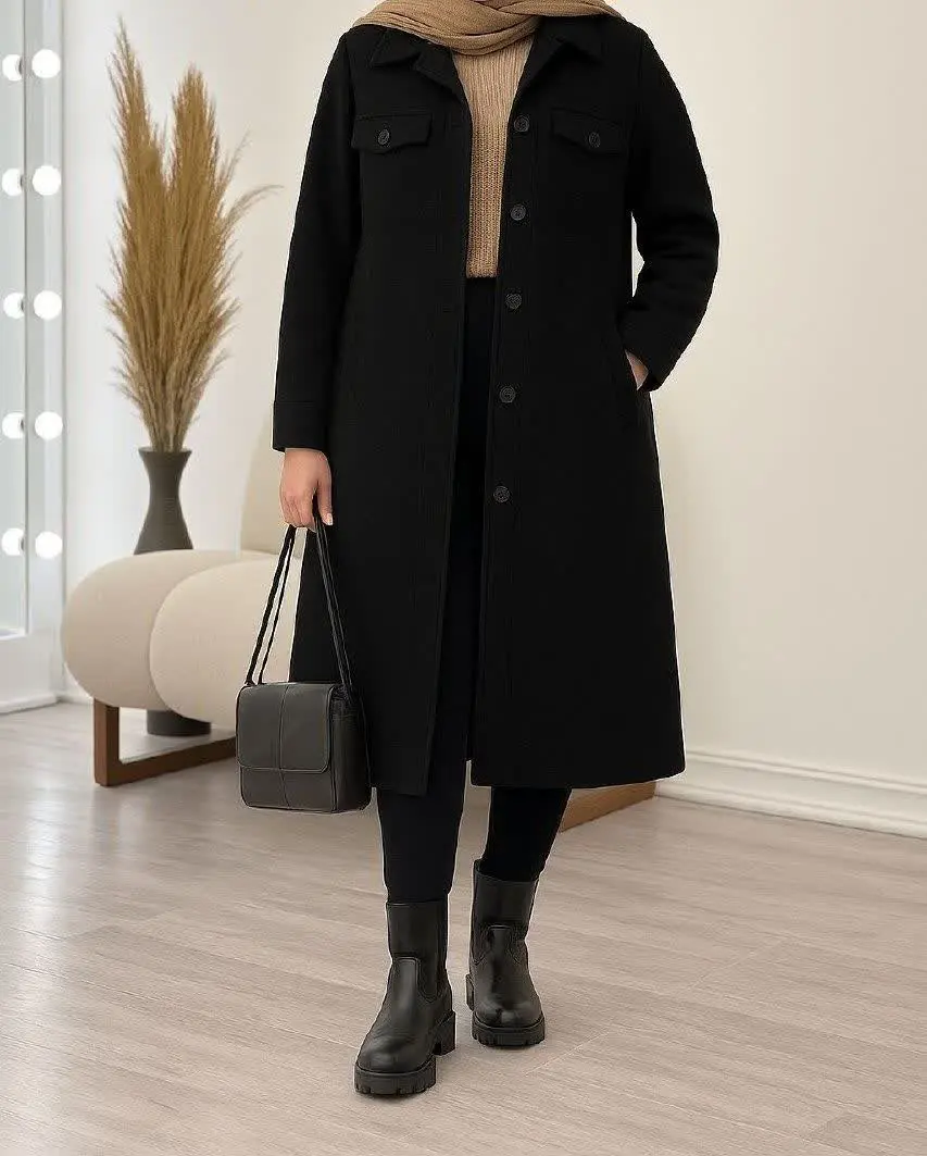 💥پالتو فوتر پشمی😍