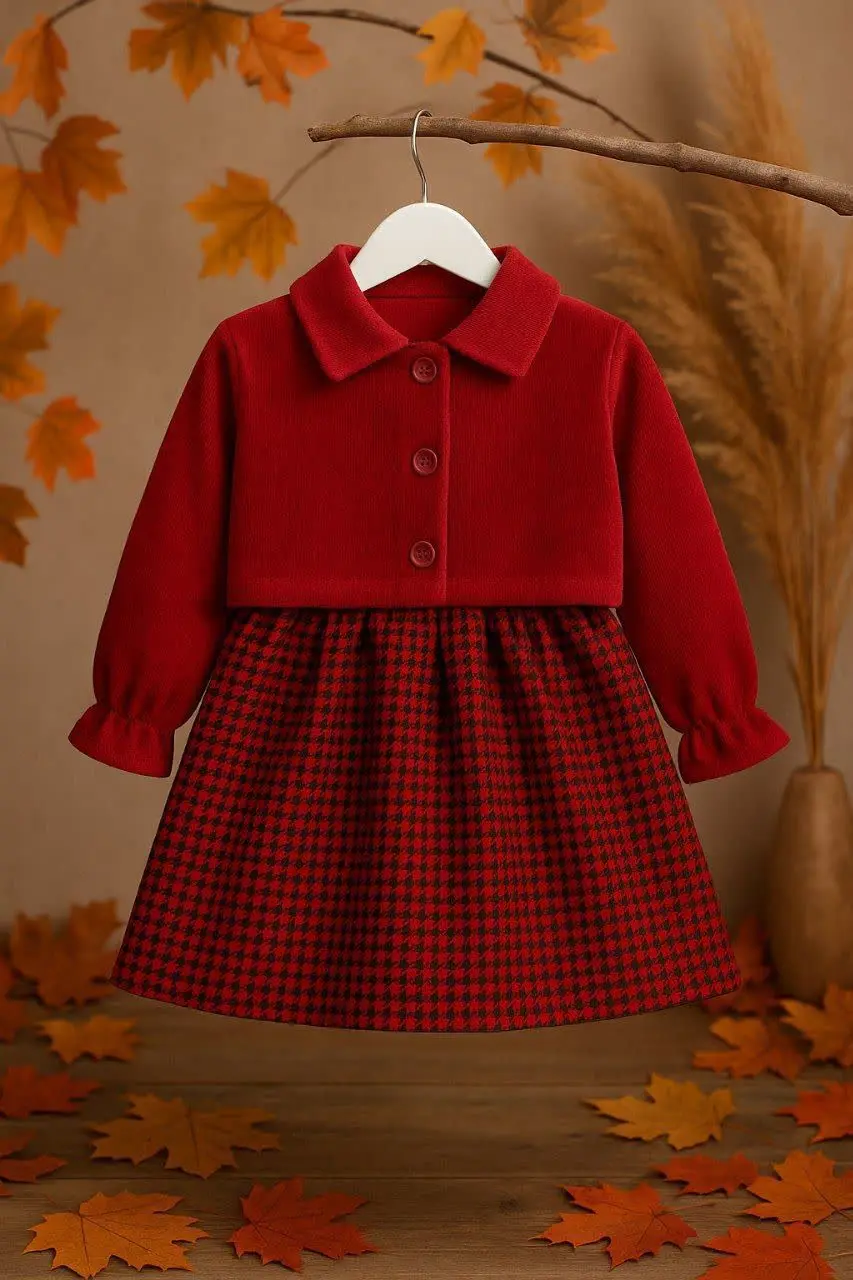 سارافون و کت دخترانه مجلسی