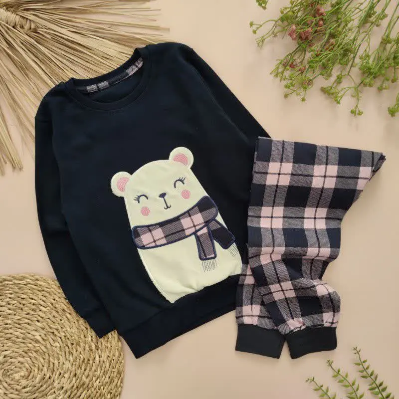 🍁 بلوز شلوار خرس و شال گردن...