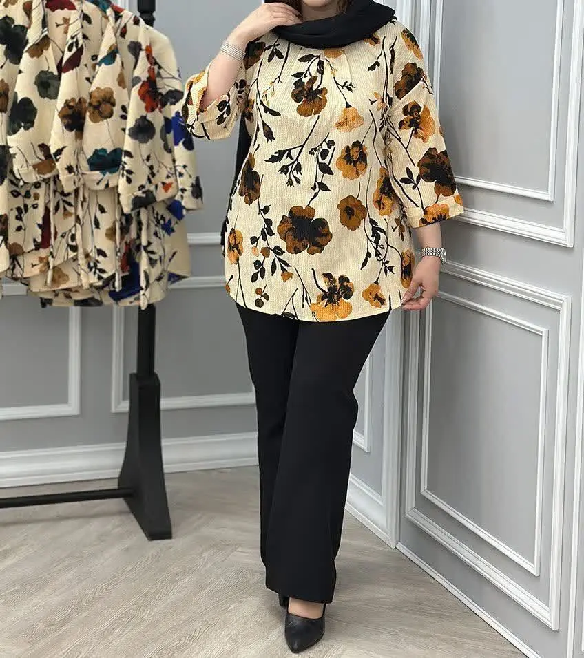 🖋نام: تونیک یقه منگوله دار نادیا
