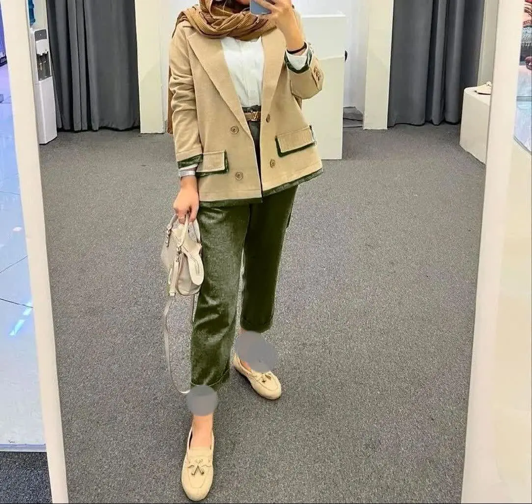 🌙نام: ست کت و شلوار رونیا
