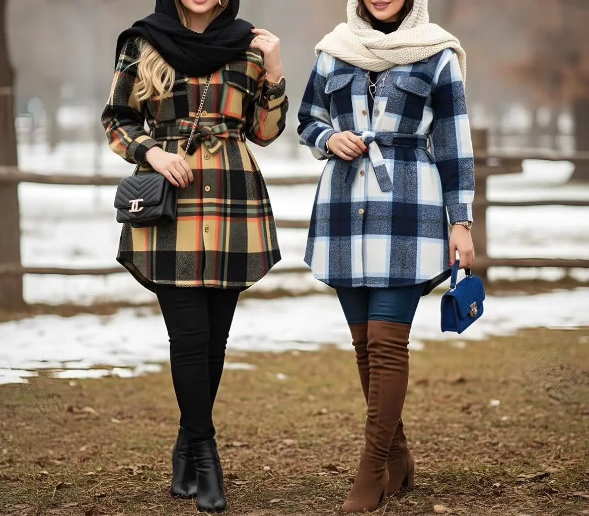 شکت کمربنددار پشمی