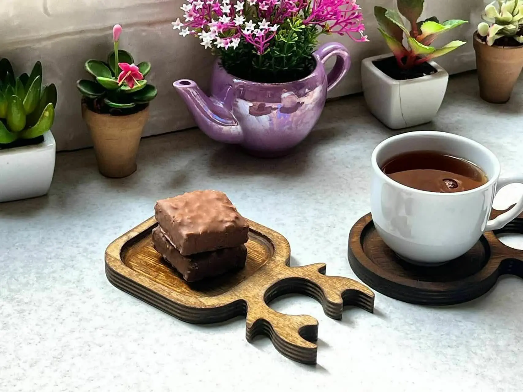 زیرلیوانی گوزن ضدآب 
