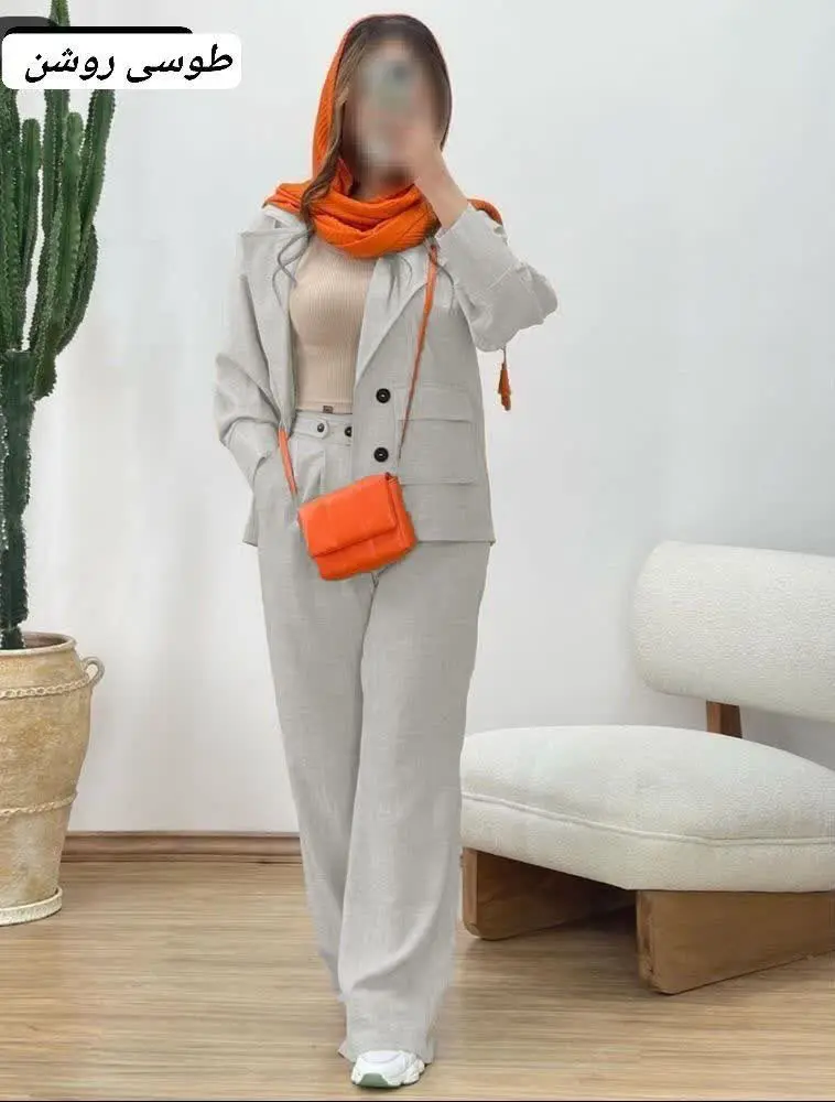 👚 نام: مانتو شلوار لاله ✔️
