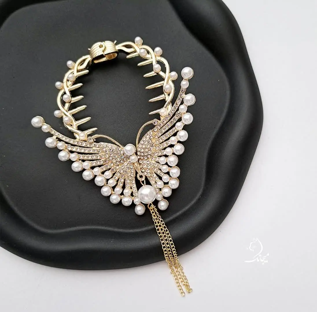 🧚‍♀گیره گوجه ای مجلسی بال ف...