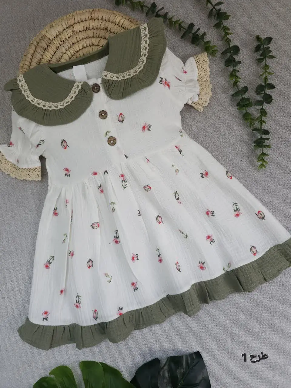 پیراهن دخترانه سه طرح
