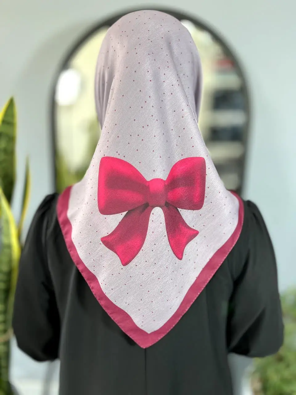 روسری پاپیونی برای دختران عزیز کانال
