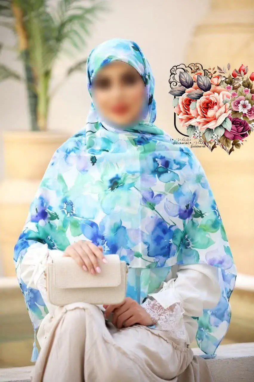 🌷کالکشن🌹 رز🌹 روسری طهورا🌷
