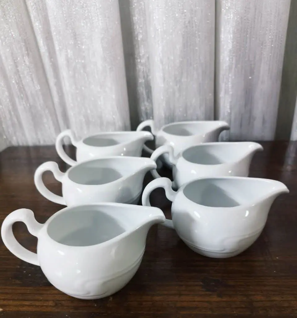 ۱۲ سس خوری چینی سفید ساده 
