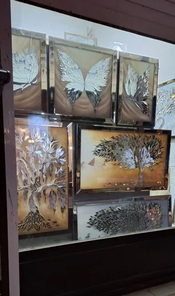 تابلوهای سه تیکه فوق العاده خوشگل پروانه که اگر دیوار بزرگ یا سالن بزرگ داری حتما بخرش👌😍
