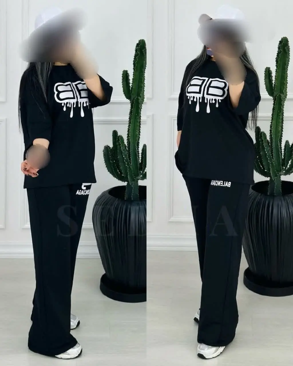 ست تیشرت شلوار BB بالنسیاگا