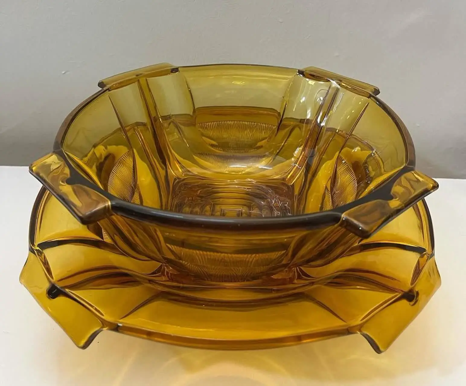 قاب و قدح عسلی چک 
