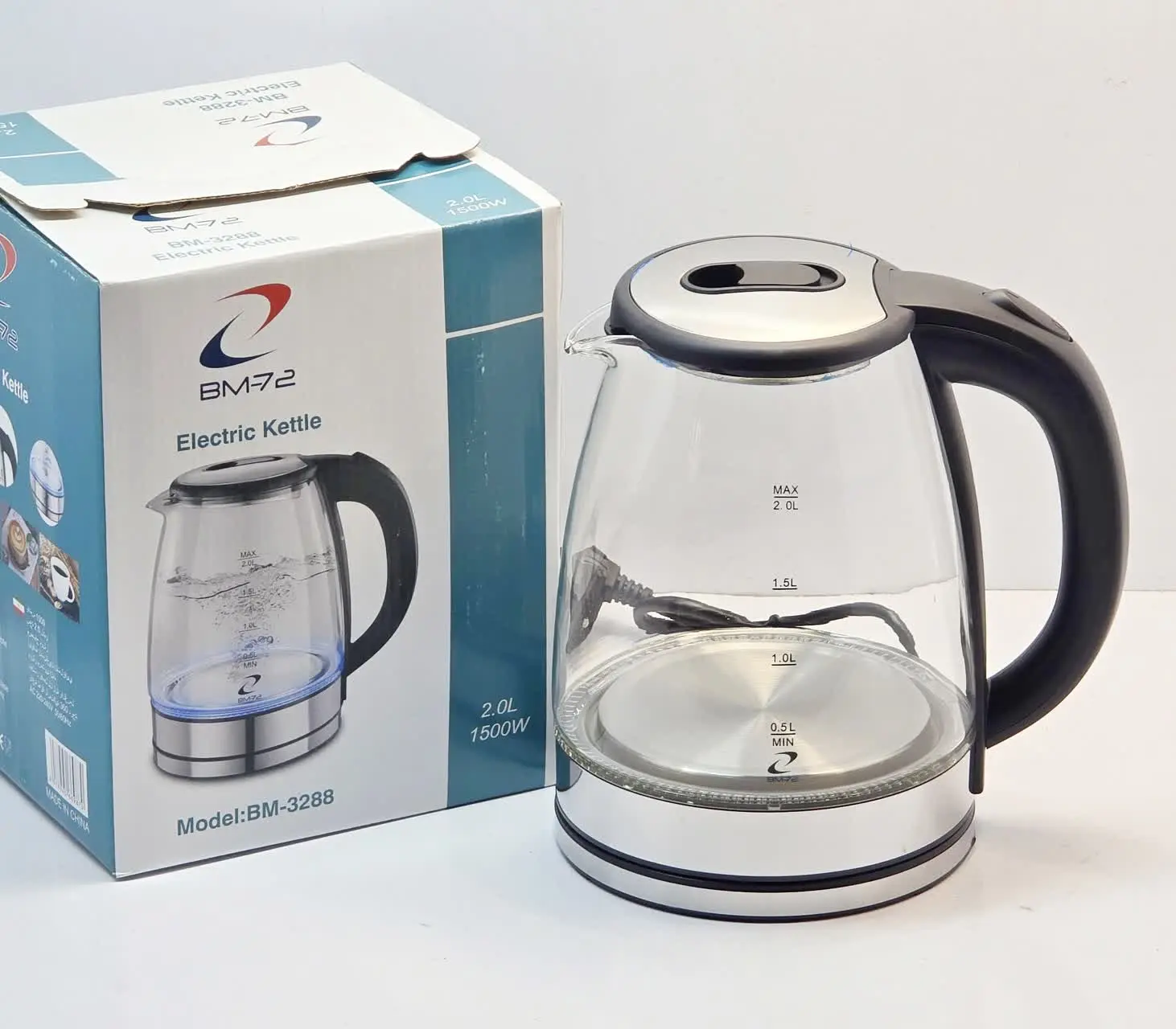 ✅ کتری برقی پیرکس BM۷۲