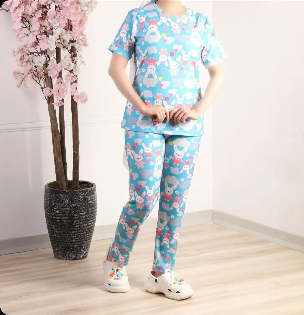 🌸ست دو تکه تیشرت و شلوار راحتی زنانه🌸
