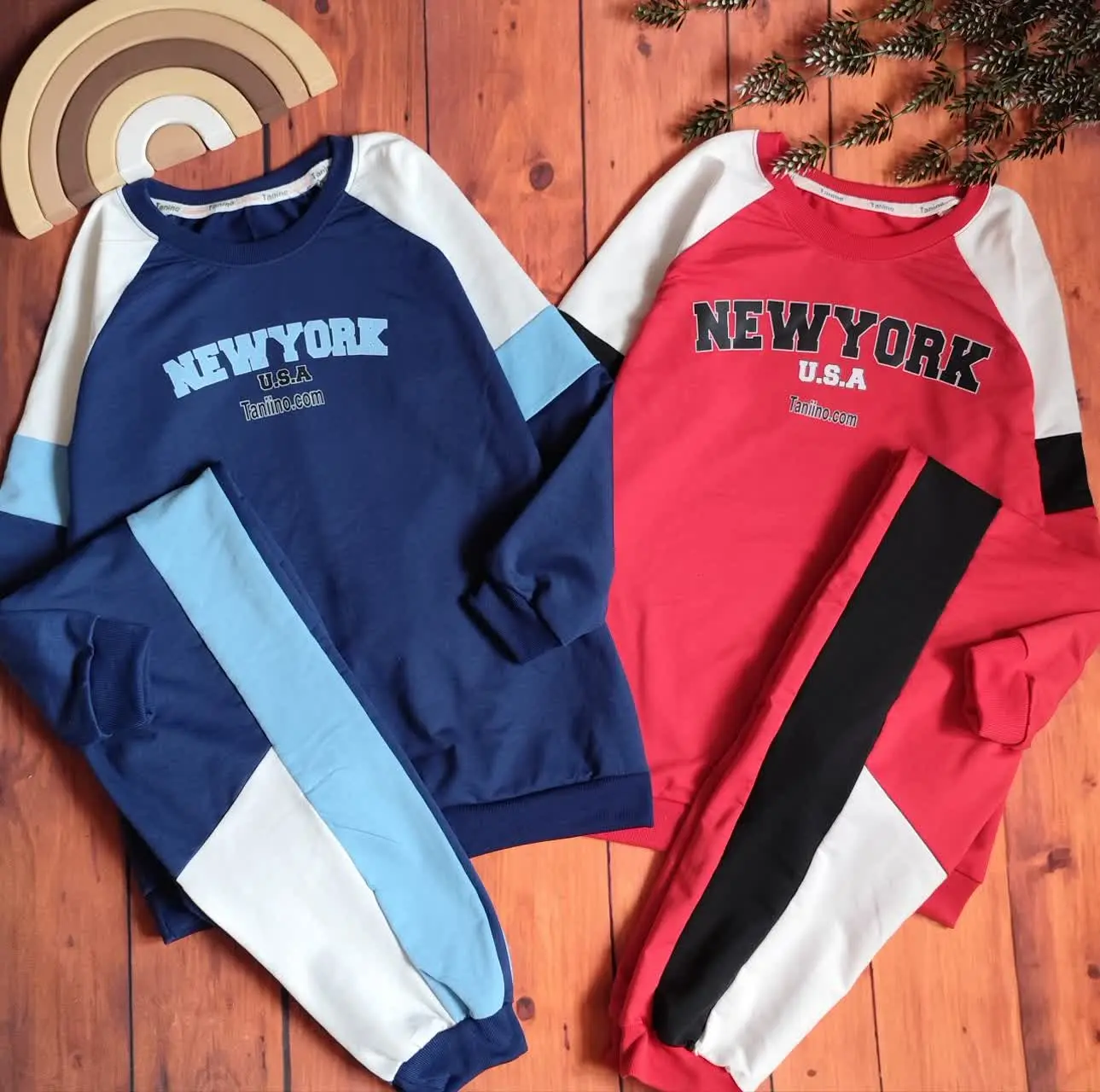 😍ست بلوز و شلوار نیویورک، ج...