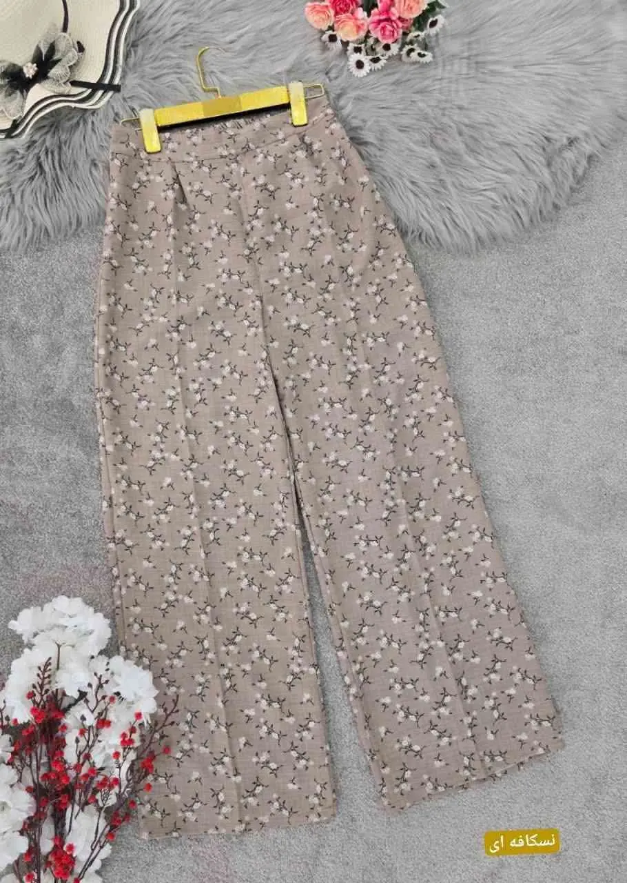 شلوار گل گچی