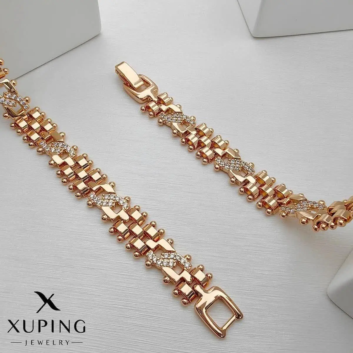 ⚜️ دستبند رولکس نگین دار بر...