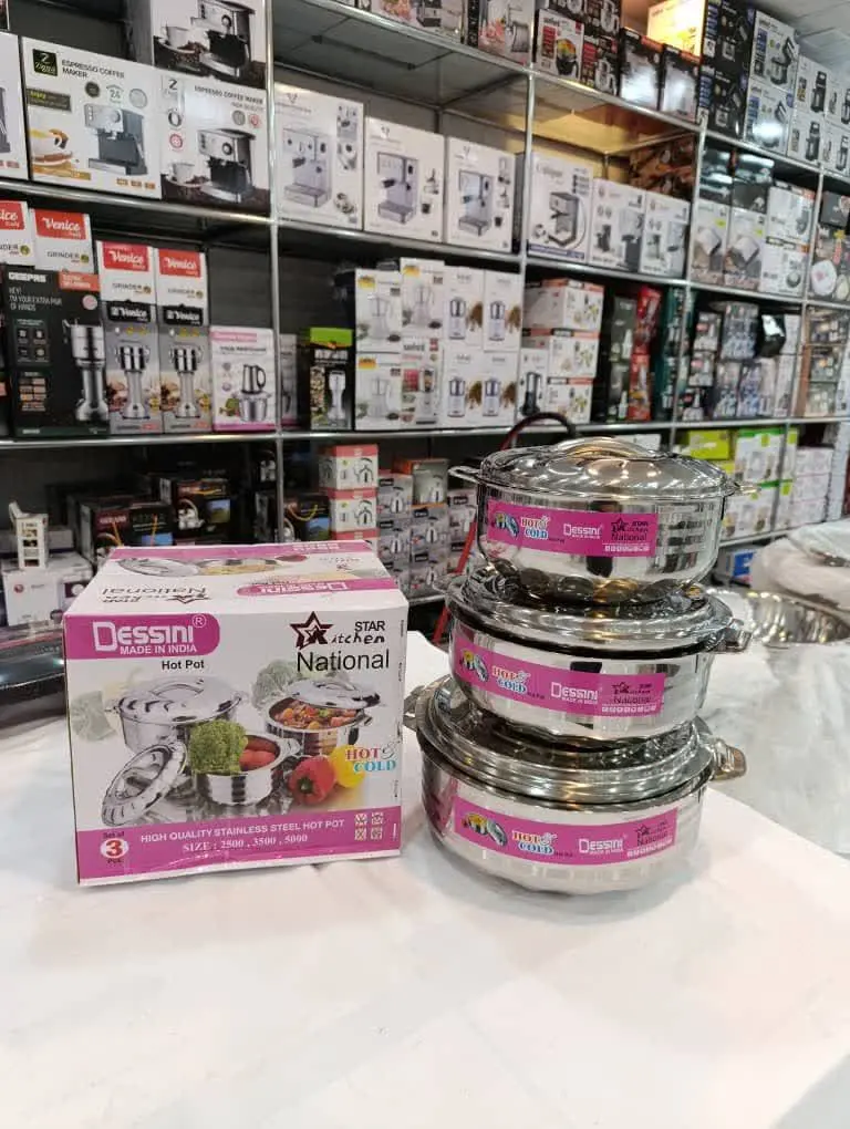 🌸گرم نگهدار غذا تمام استیل برند. دیسینی ایتالیا 🌸
