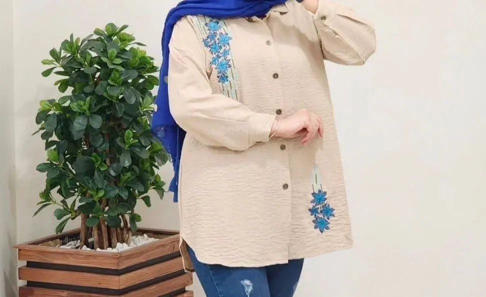 نام: شومیز مانتویی تیارا
