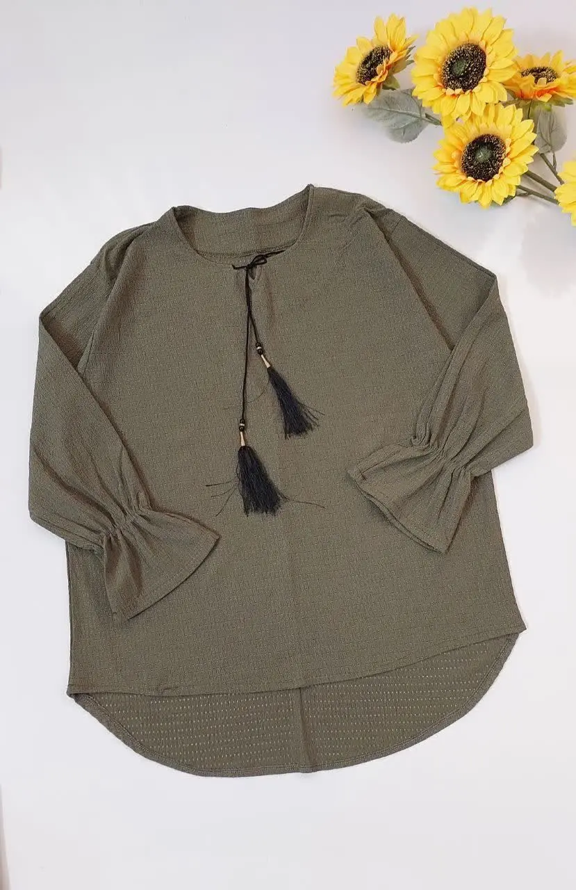 مانتو مراکشی منگوله دار 
