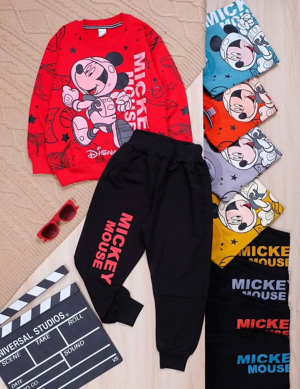 👫بلوز و شلوار میکی موس فضایی👫
