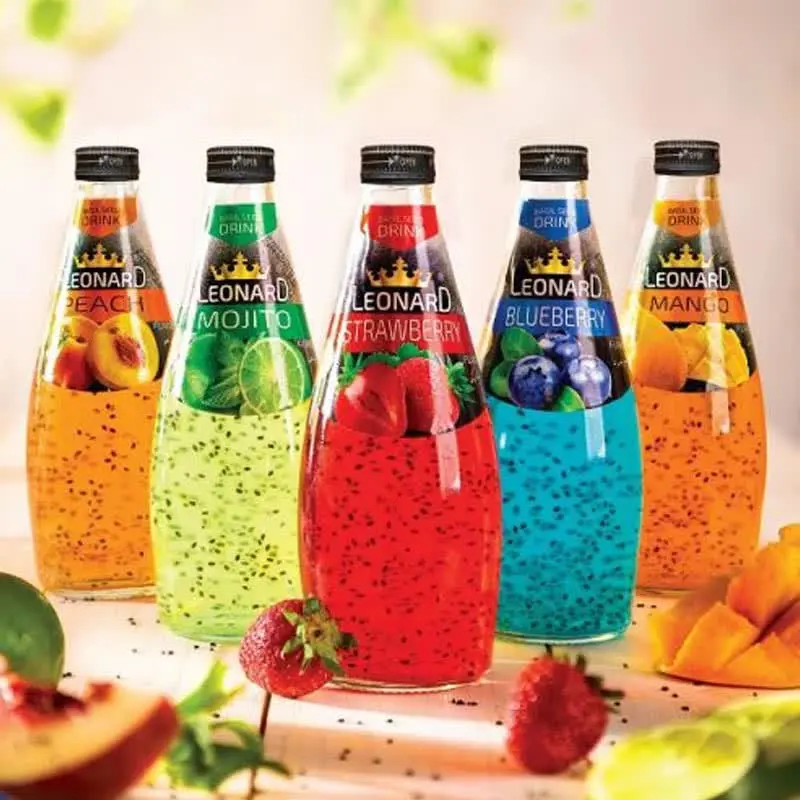 #نوشیدنی_تخم_شربتی_لئونارد
