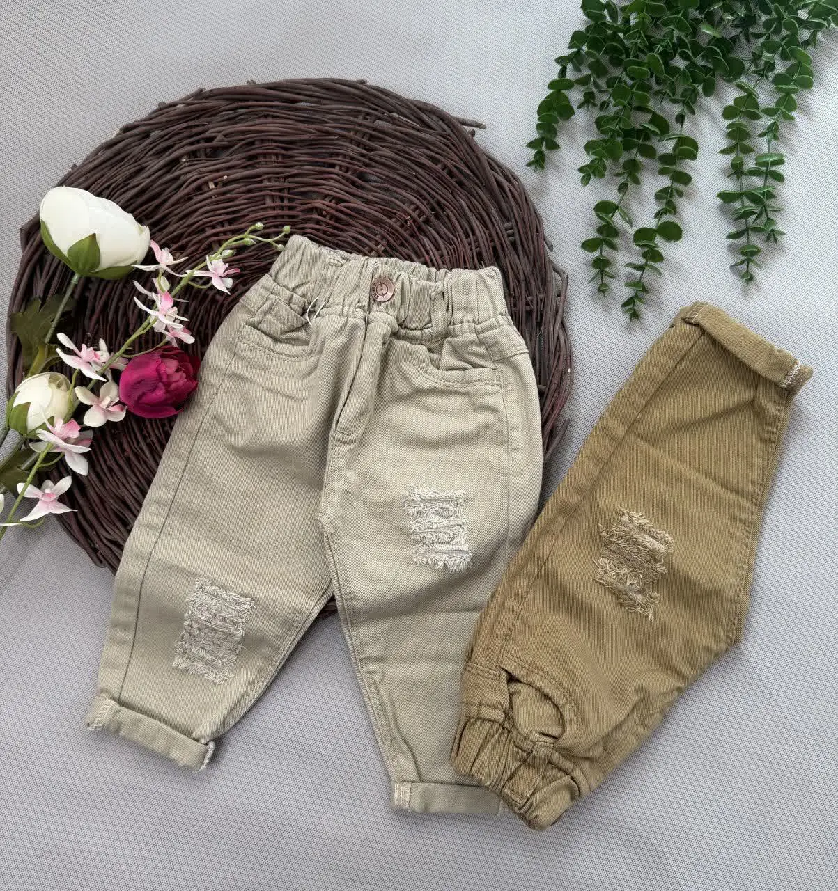 نام محصول: شلوار کتان زاپدار😱
