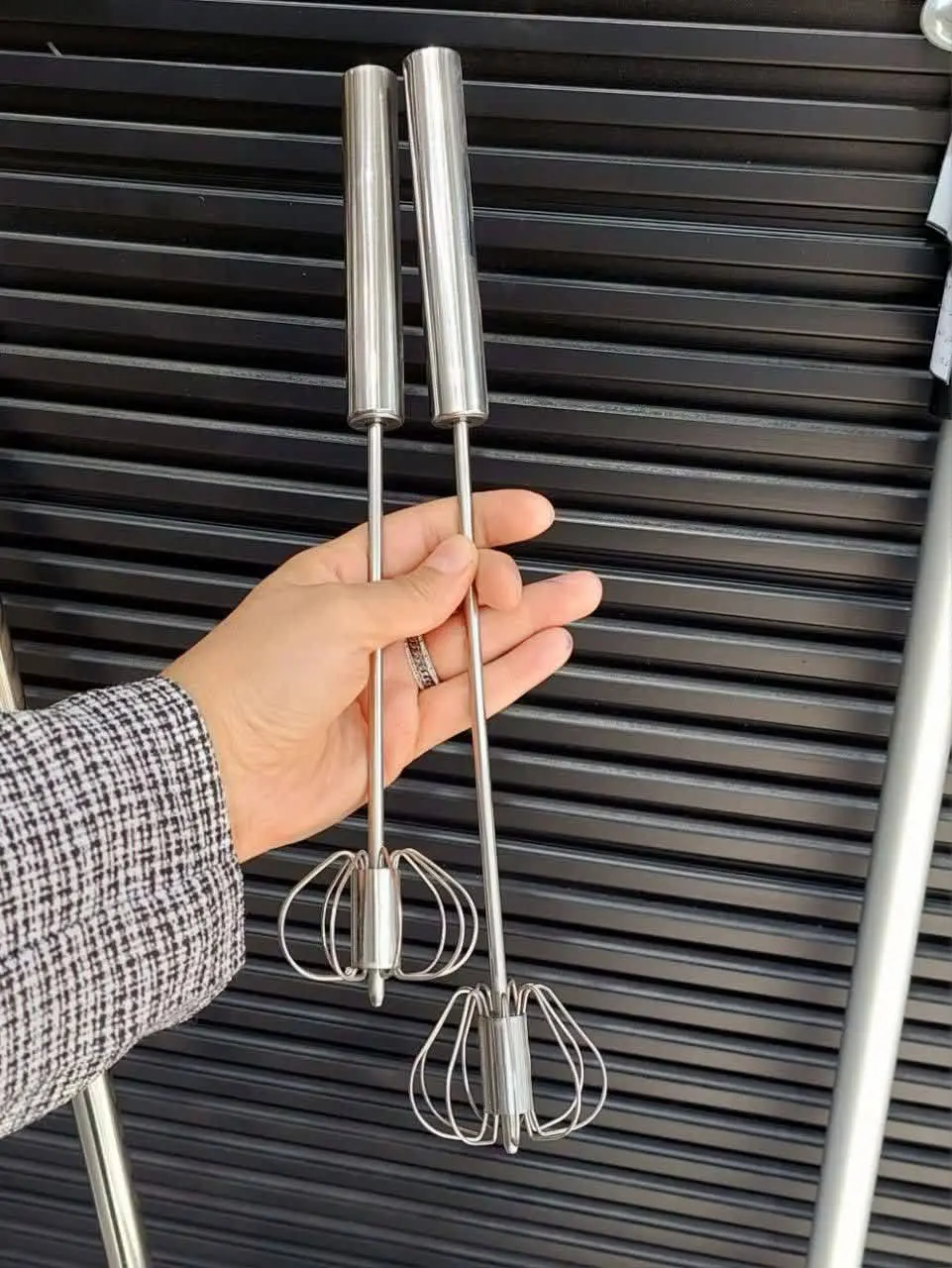 همزن استیل چرخشی